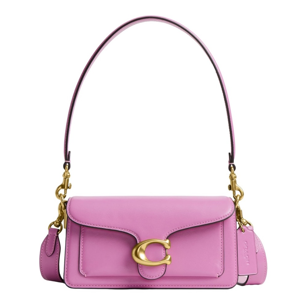 NWT Coach Tabby 20 Shoulder Bag Pink Leather Gold Hardware Crossbody